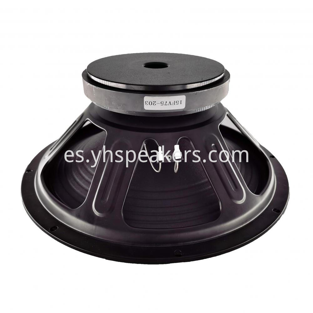 Iron basket 15 inch pro audio speaker